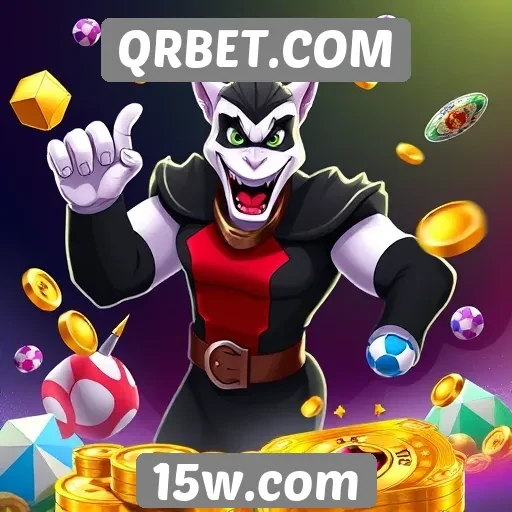 Variedade de jogos disponíveis no QRBET.COM